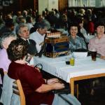 Oblíbené setkání harmonikářů v sále KD - organizované místními občany od r. 1993
